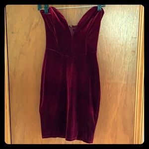 Velvet BodyCon Dress